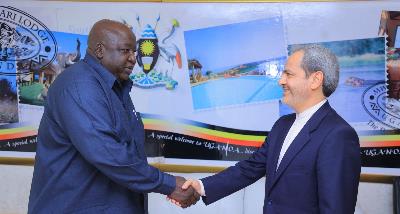 Iranian Ambassador, Ugandan State Minister for Foreign Affairs Meet to Bolster Cooperation